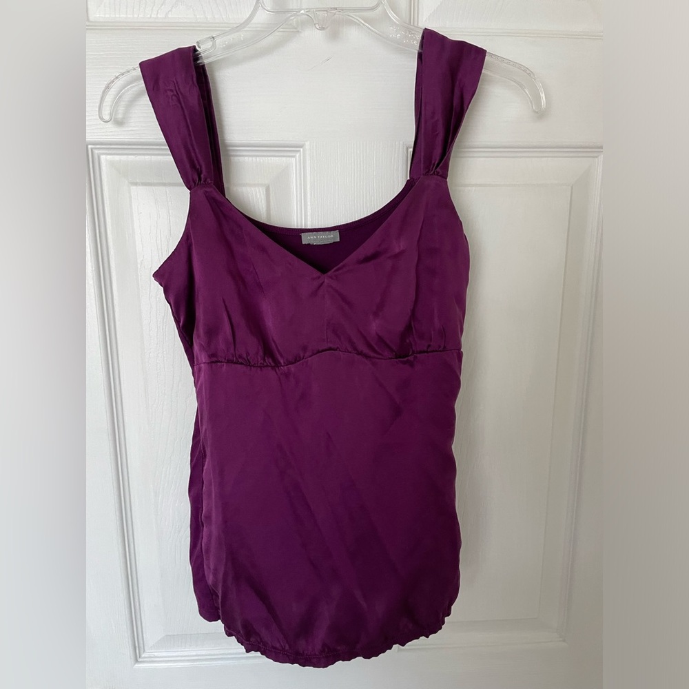 Ann Taylor Purple Top